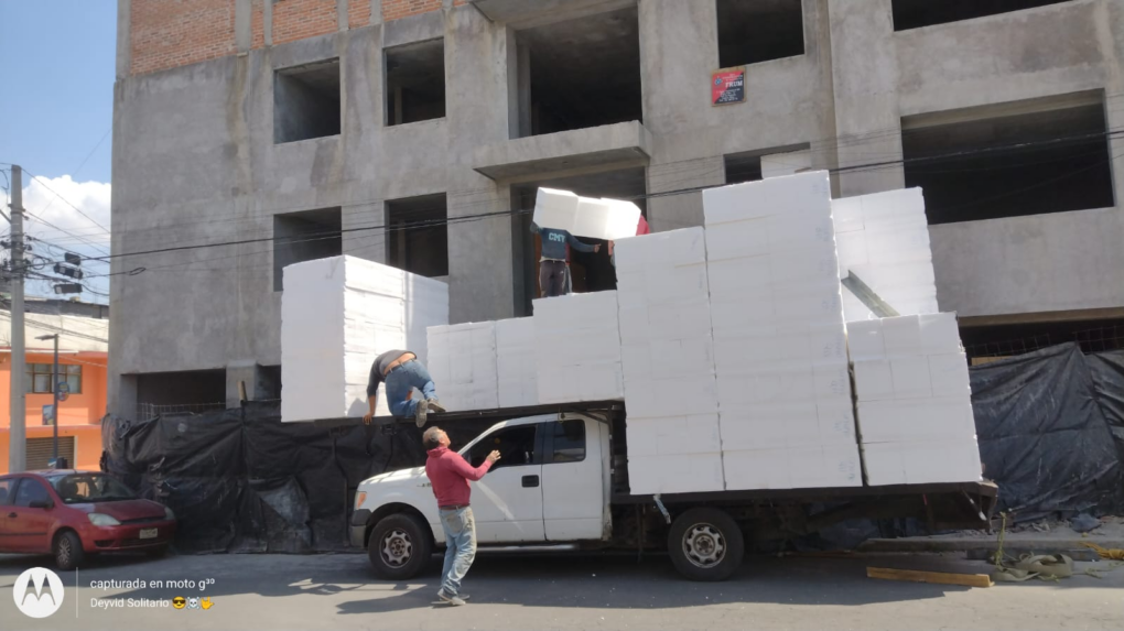 Casetón EPS, bovedilla EPS y placas de poliestireno listos para entrega