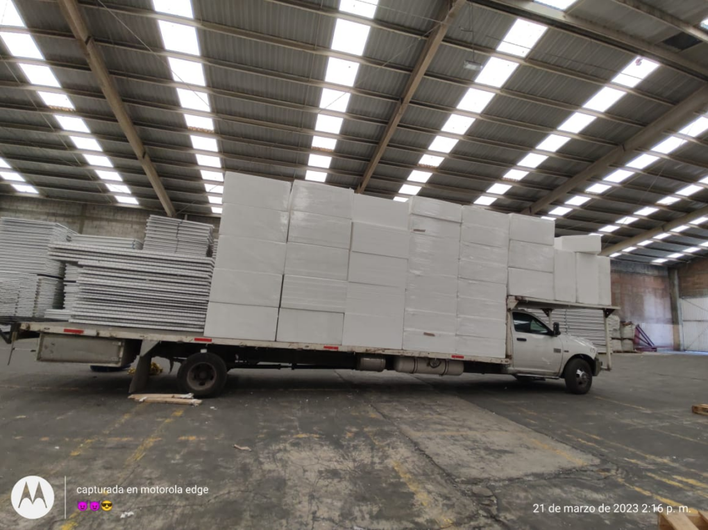 Fábrica y surtido de casetón de poliestireno EPS en Estado de México